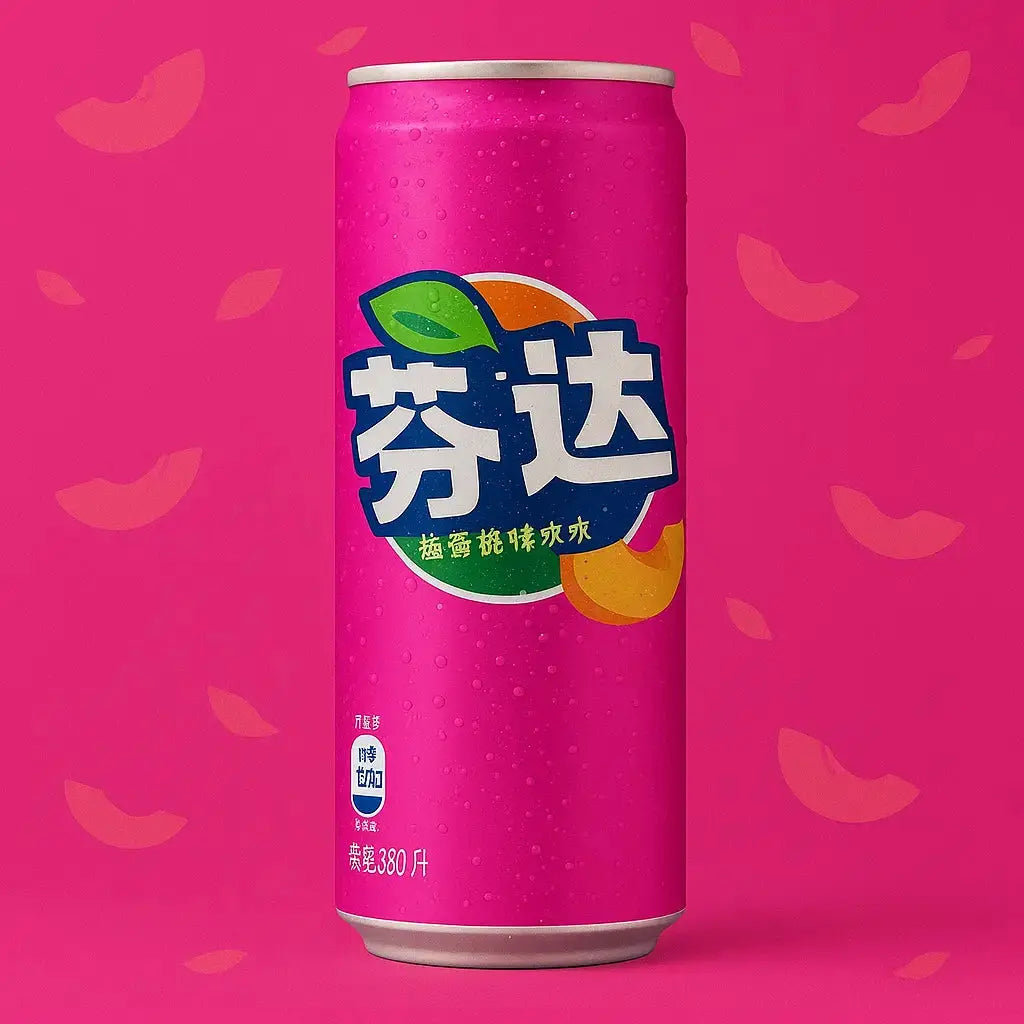 Fanta China Peach - 330ml Planet Foods