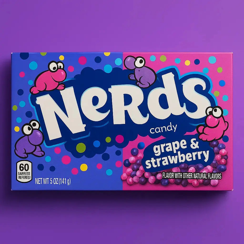 Wonka Nerds Candy Grape & Strawberry - 141g Ferrara Candy Company