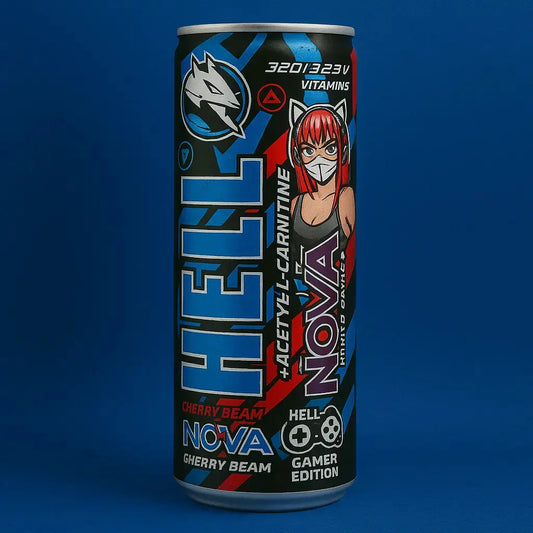 Hell Nova Cherry Beam - 250ml Hell