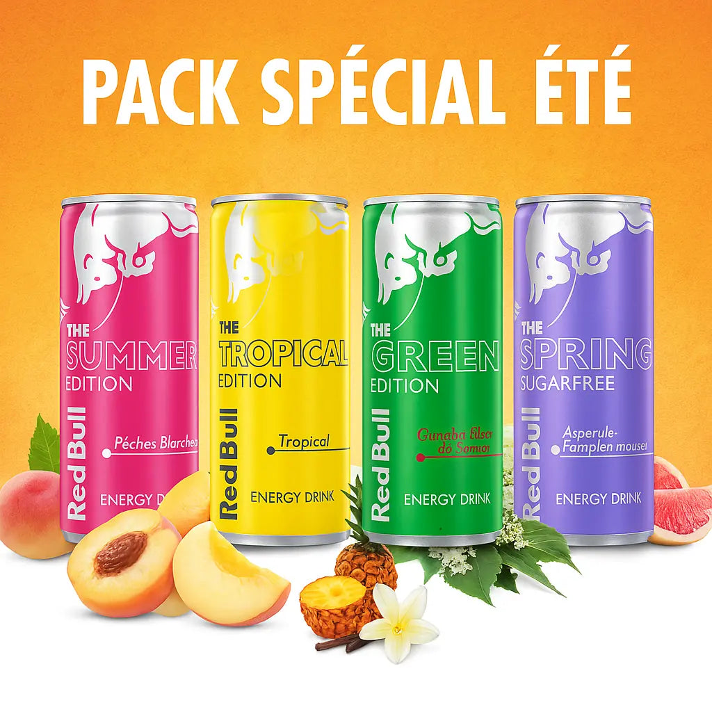 Pack Spécial Été – Redbull - Les Douceurs de Micha