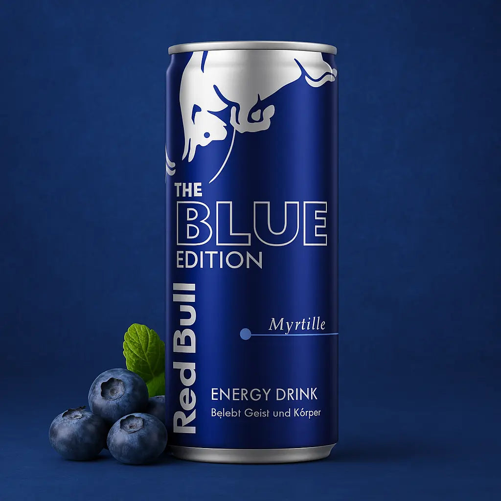 Red Bull - Blue Edition (Myrtille) - 250ml - Les Douceurs de Micha