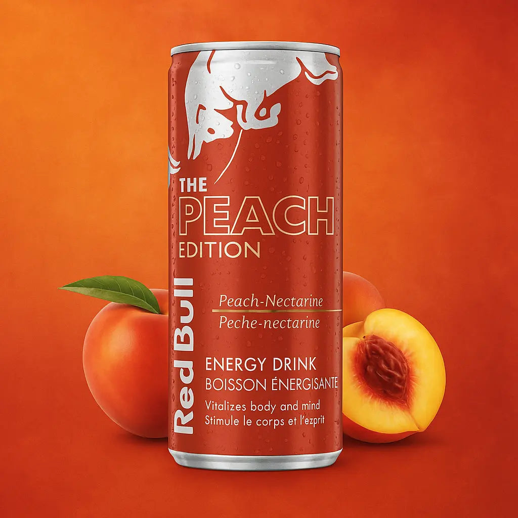Red Bull - Peach Edition (Pêche-Nectarine) - 250ml - Les Douceurs de Micha