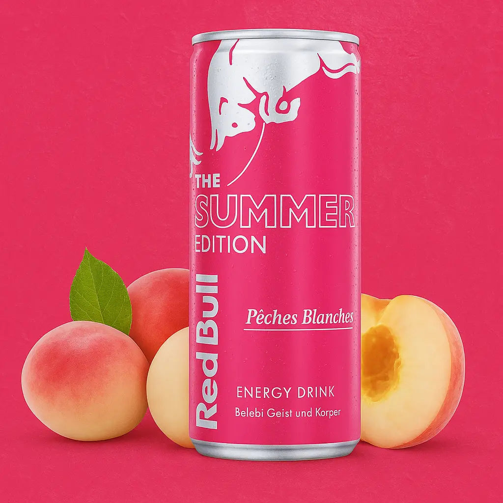 Red Bull - Summer Edition (Pêche Blanche) - 250ml - Les Douceurs de Micha