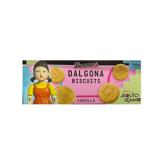 Squid Game Dalgona Biscuits Vanille - 140 g