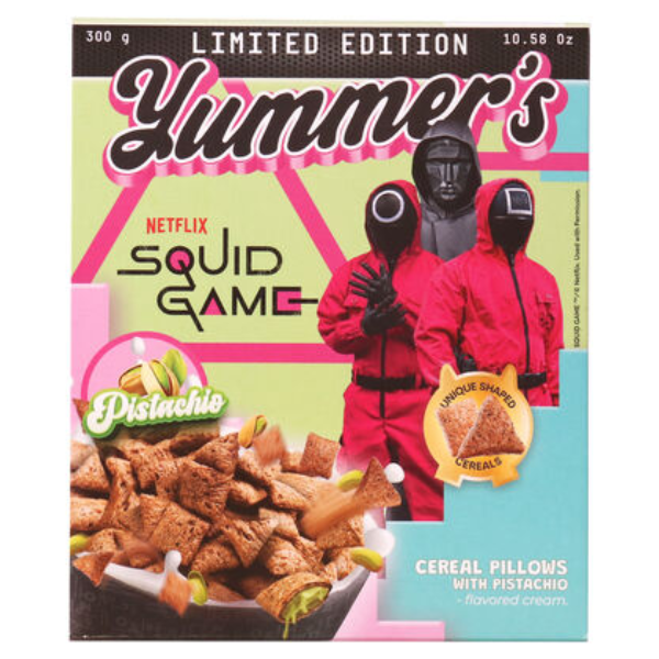 Yummer's Céréales Squid Game Pistache - 300 g